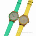 Simple style bamboo wooden watches for fashion people